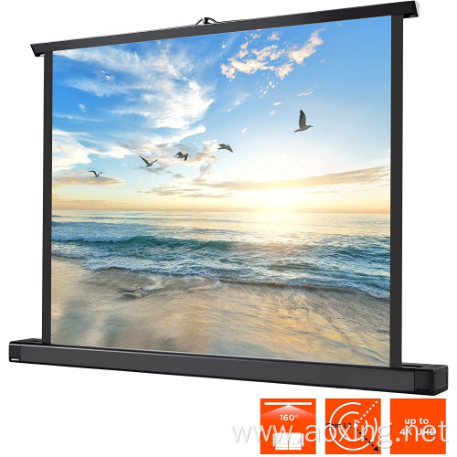 Fast fold floor pull up Mini projection screen